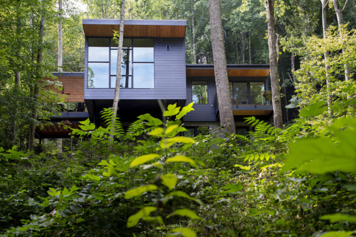 High Hickory 10 Asheville Mountain Modern Architecture Exterior